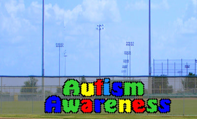 6' x 16' Autism Awareness Letters