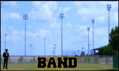 4' x 12 Bold Band Letters