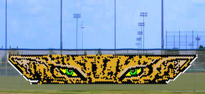 5' x 25' Bobcat Eyes