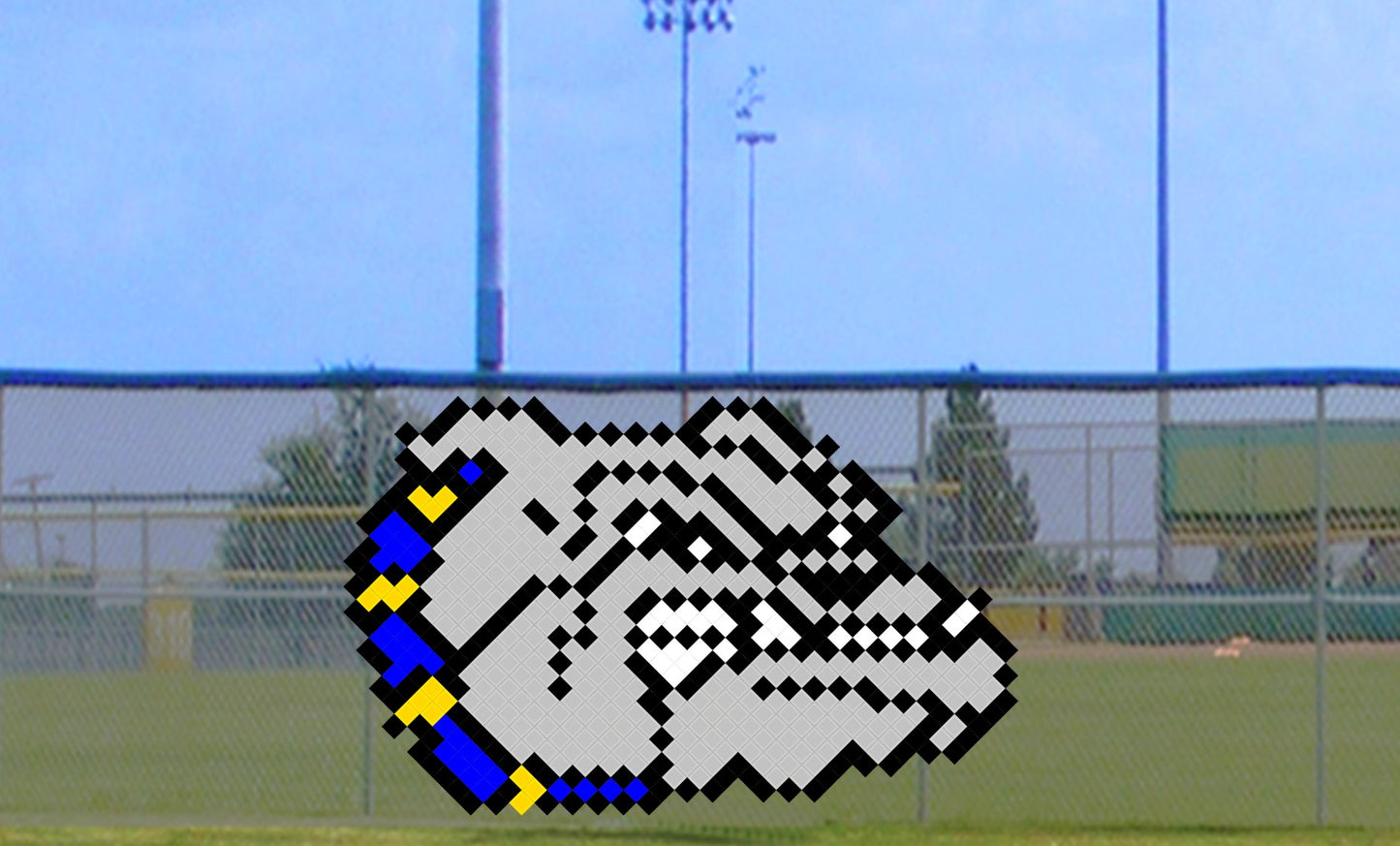 5' Bulldog Head