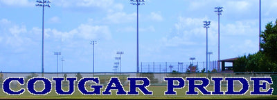 4' x 55' Cougar Pride Letters