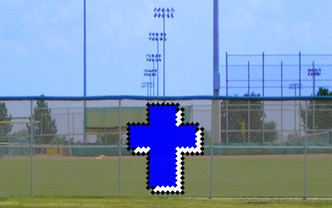 6' x 5' 3D Cross