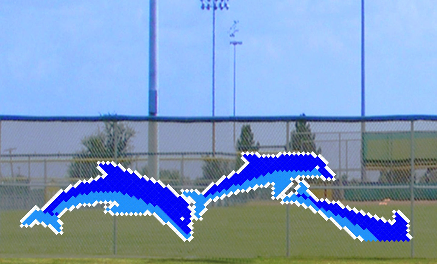 6' Jumping Dolphins Set of 3