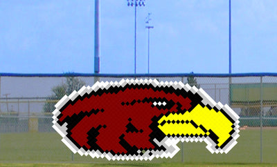 6' x 10' Eagle/Falcon/Hawk Head