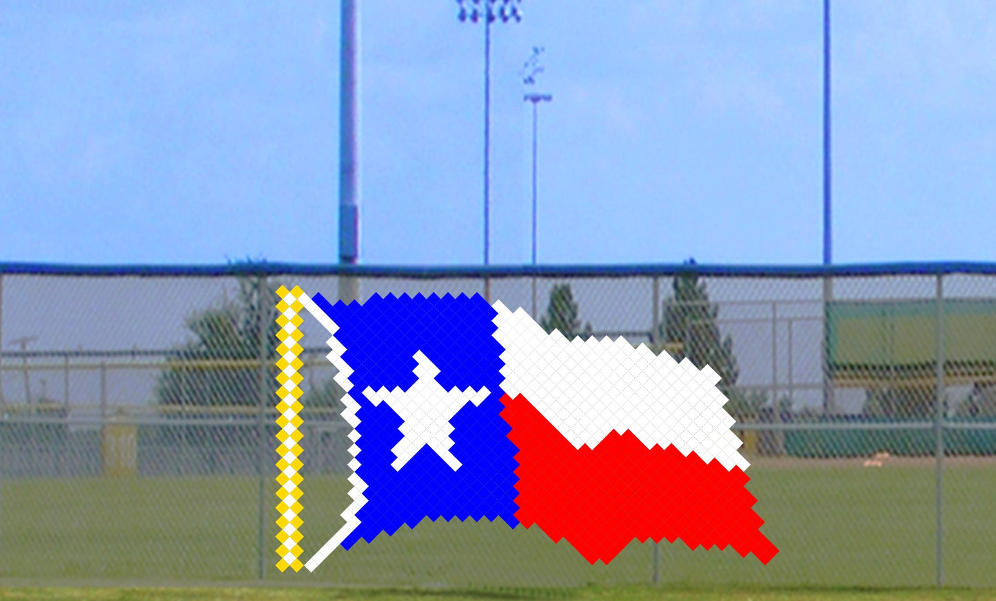 6' x 9' Wavy Texas Flag