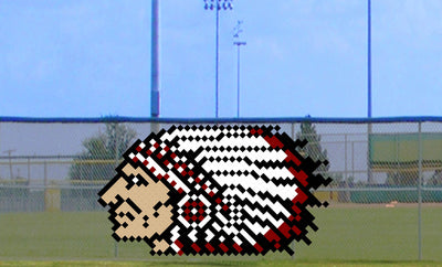 6' x 8' Indian - Chief Head