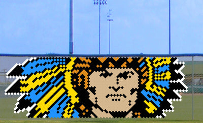 6' x 15' Majestic Indian Chief