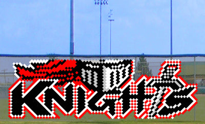 6' x 15' Knight with Letters