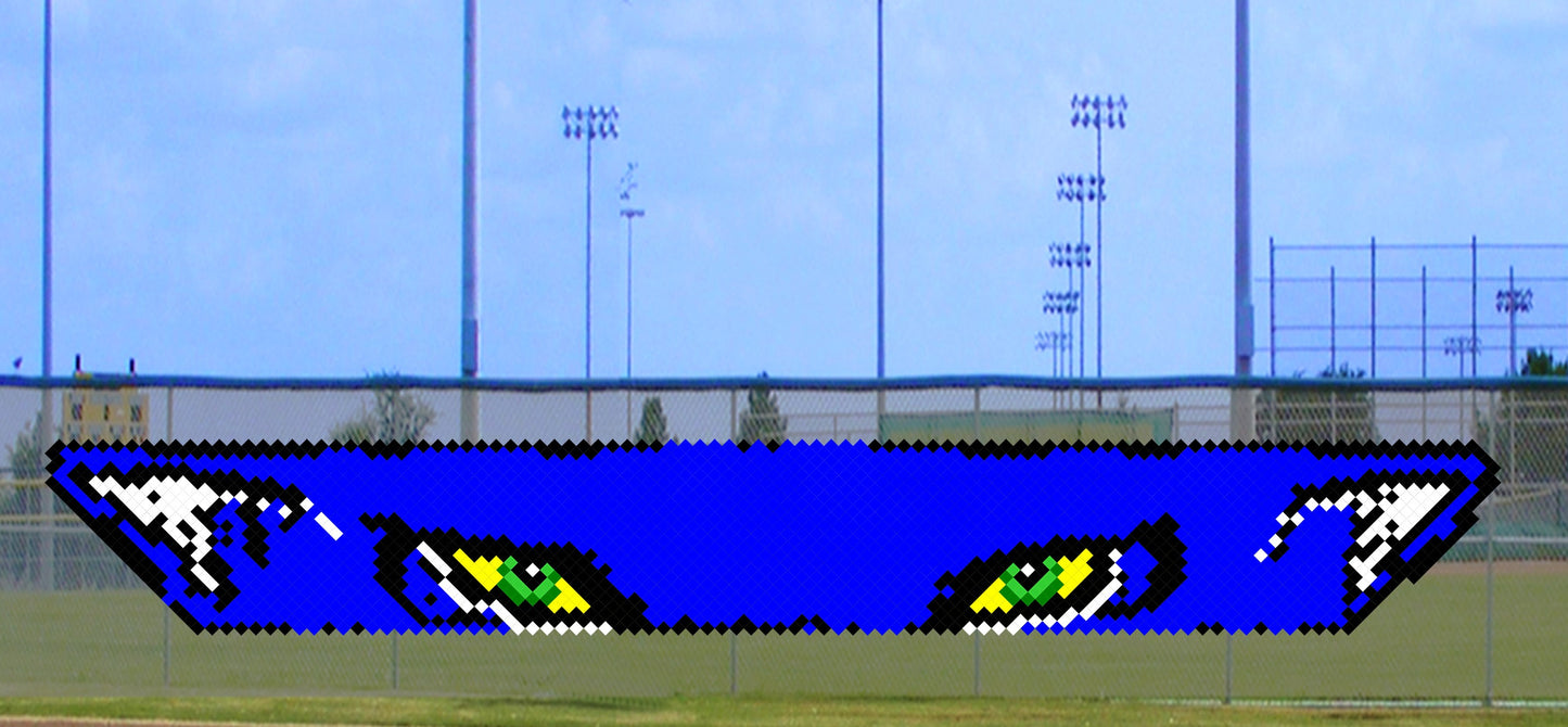 4' x 25' Leopard Eyes