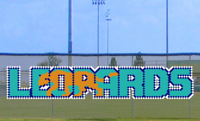 4' x 19' Leopards with Silhouette