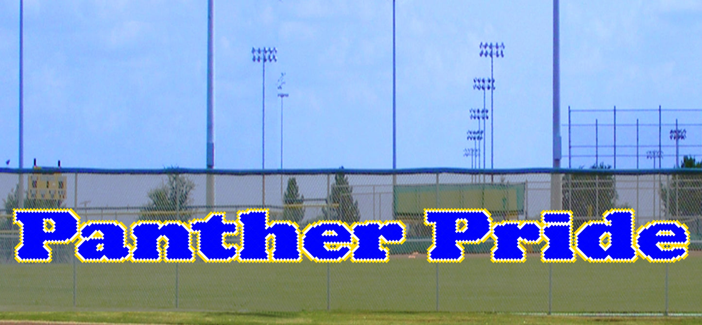 5' Panther Pride - 3 Colors