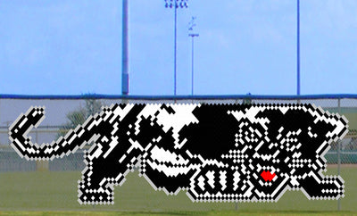 6' x 22' Large Fighting Panther