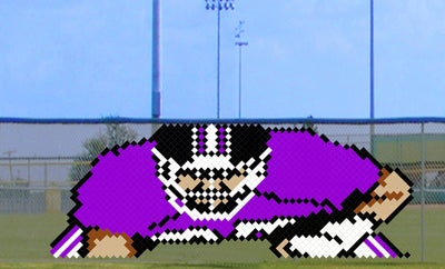 6' x 11' Football Player