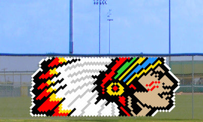 6' Vibrant Chief Indian Head