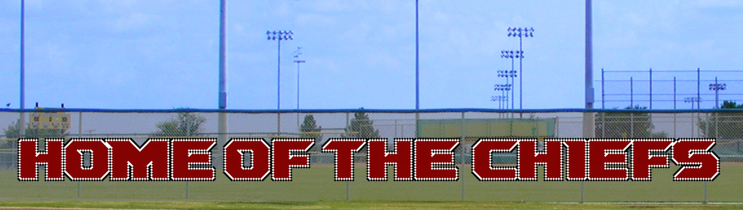 5' Home Of The Chiefs Letters