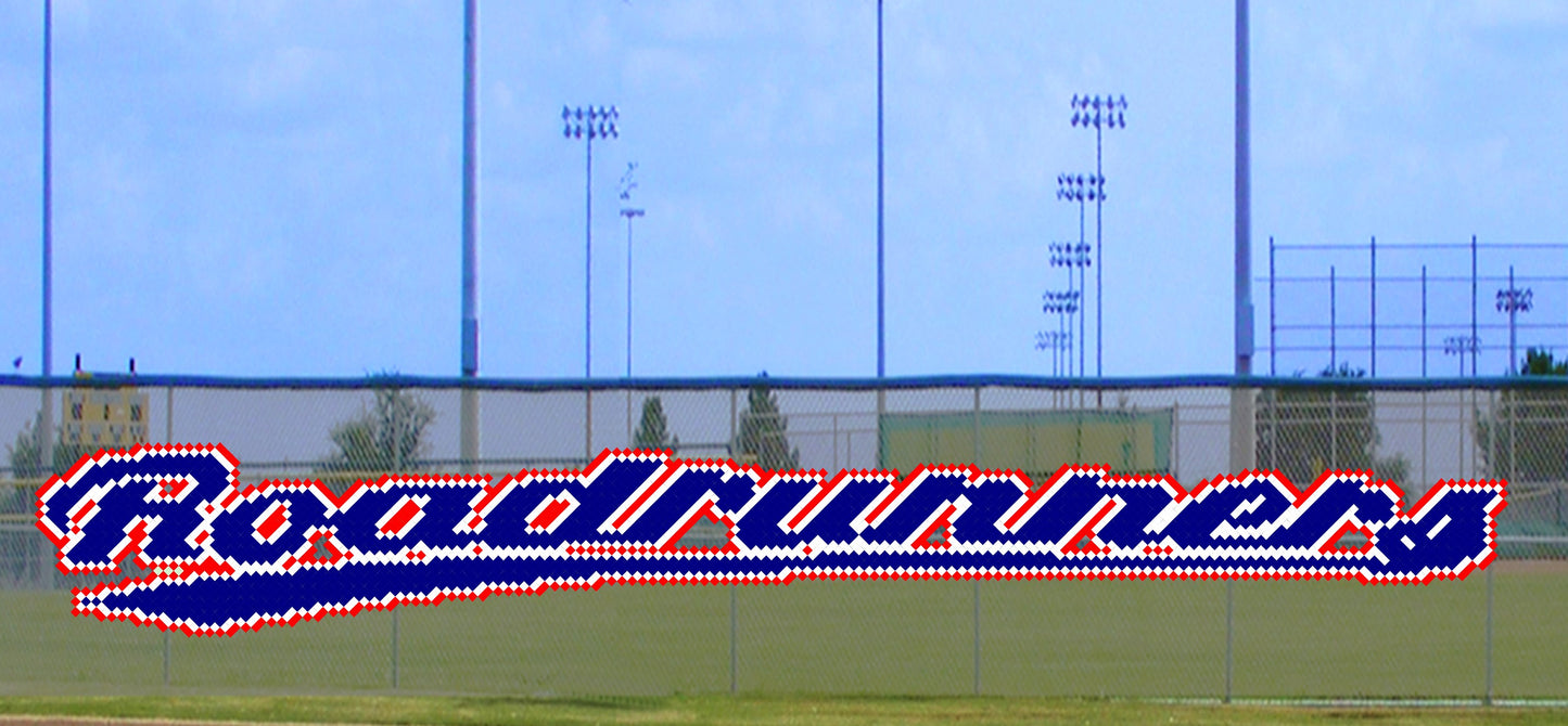 6' x 11' Roadrunners Sport-Script Font