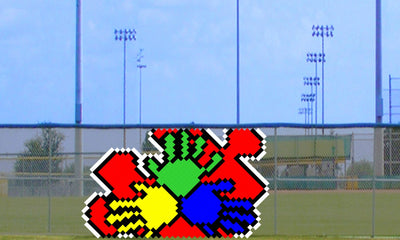 6' x 9' Helping Hands Autism Logo