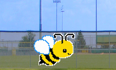 7' x 9' Cute Baby Bee