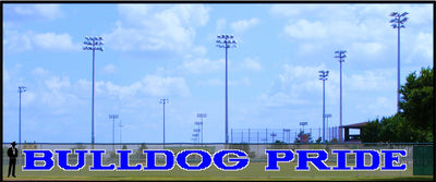 4 x 65' Bulldog Pride - 2 Colors