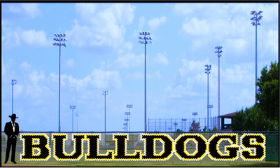 4' x 40 Bulldogs Letters