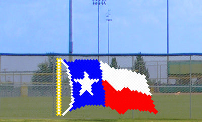 6' x 10 Wavy Texas Flag