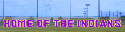 5' x 58' Home Of The Indians
